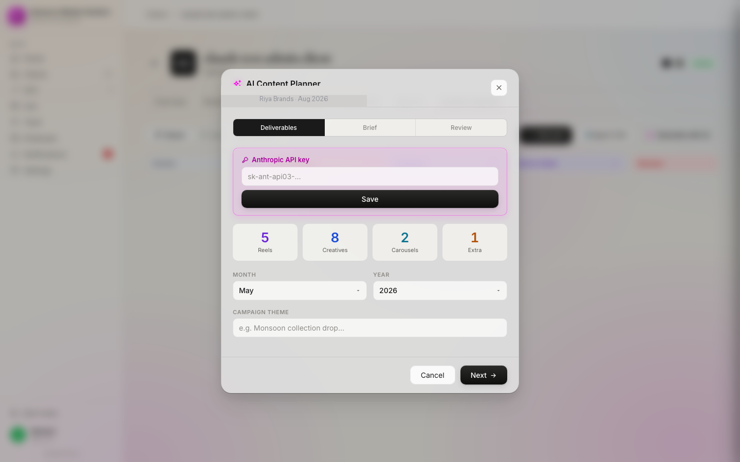 AI Content Planner